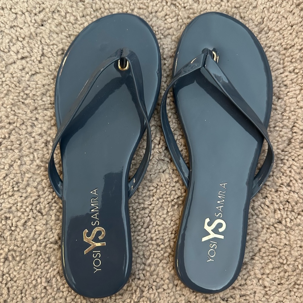 Rivington - Deep Navy Patent Sandal- never worn!
